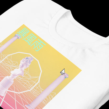 Vaporwave Synthwave 80's Statue Tshirt | Unisex Tee S-4XL