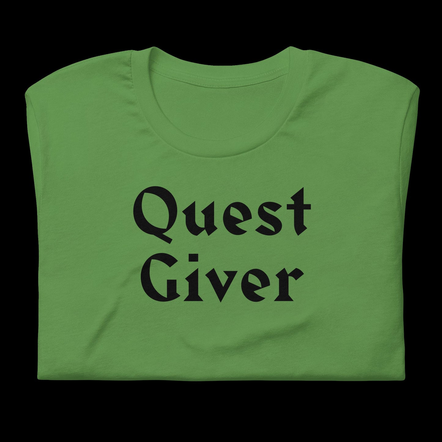 Quest Giver Shirt | Gamer MMORPG Nerd Geeky Apparel | Gaming Questing DnD Dungeon Master Unisex Funny Tee