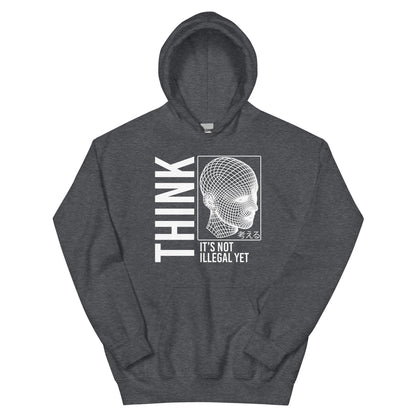 THINK Unisex Hoodie - Gildan S-5XL