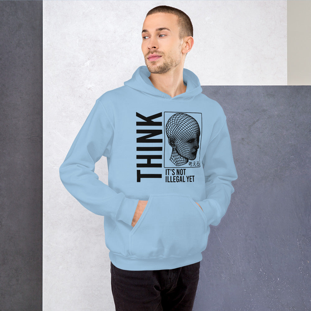 THINK Unisex Hoodie - Gildan S-5XL