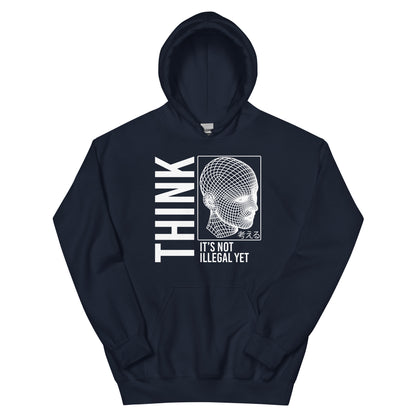 THINK Unisex Hoodie - Gildan S-5XL