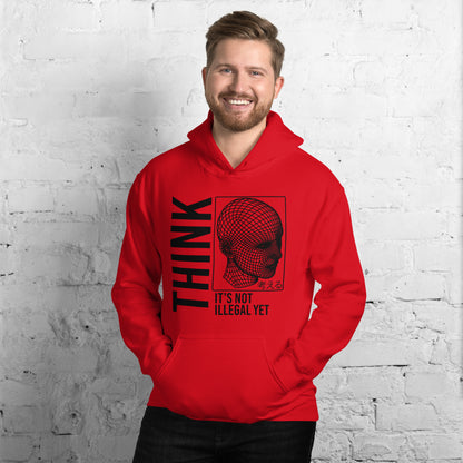 THINK Unisex Hoodie - Gildan S-5XL