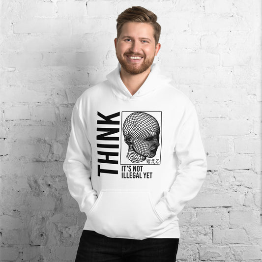 THINK Unisex Hoodie - Gildan S-5XL