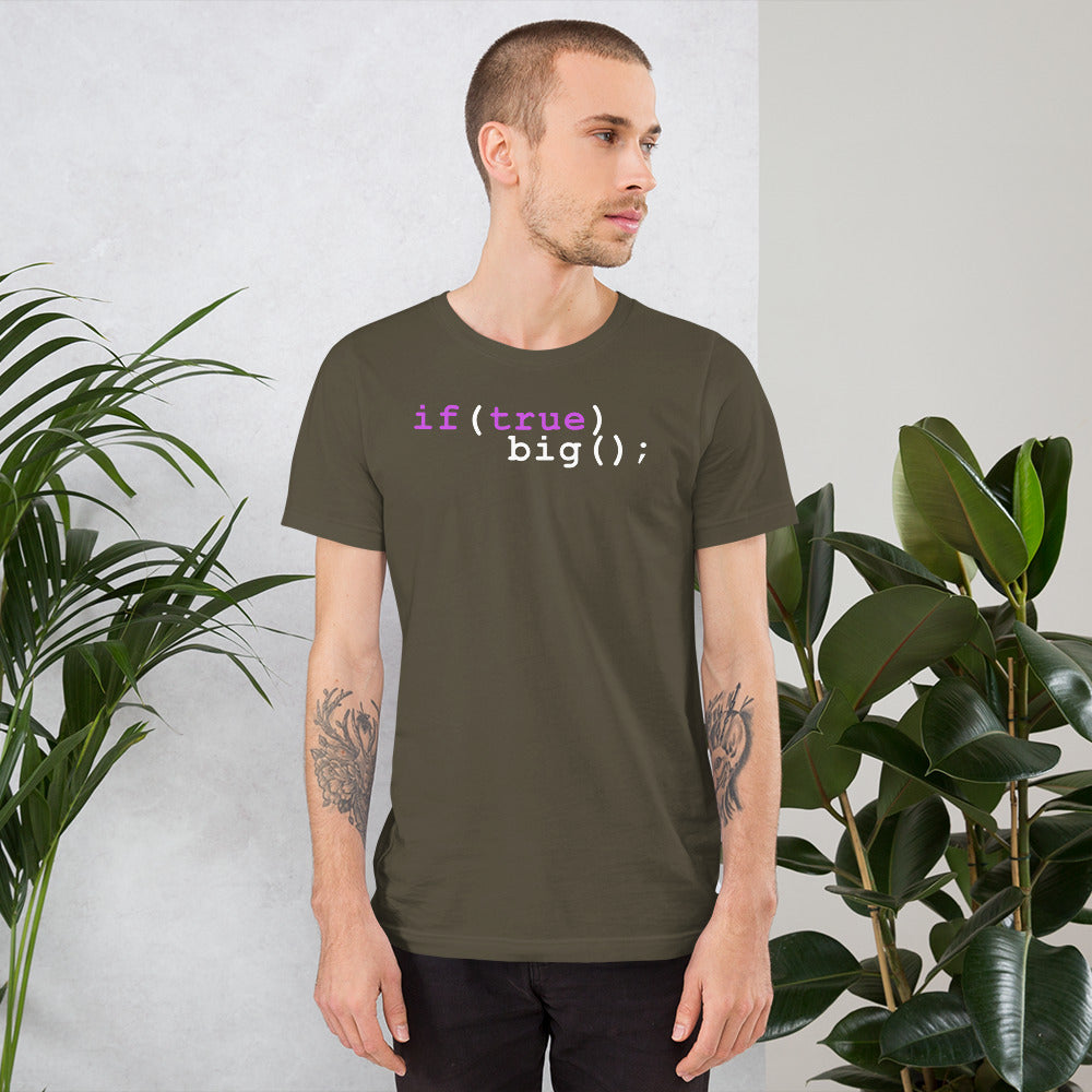 Big If True Coding Shirt | Nerdy Geeky Apparel