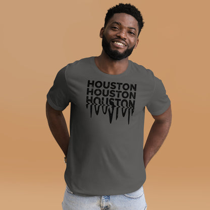 HOUSTON Drip Shirt | HTX Hou Unisex Streetwear