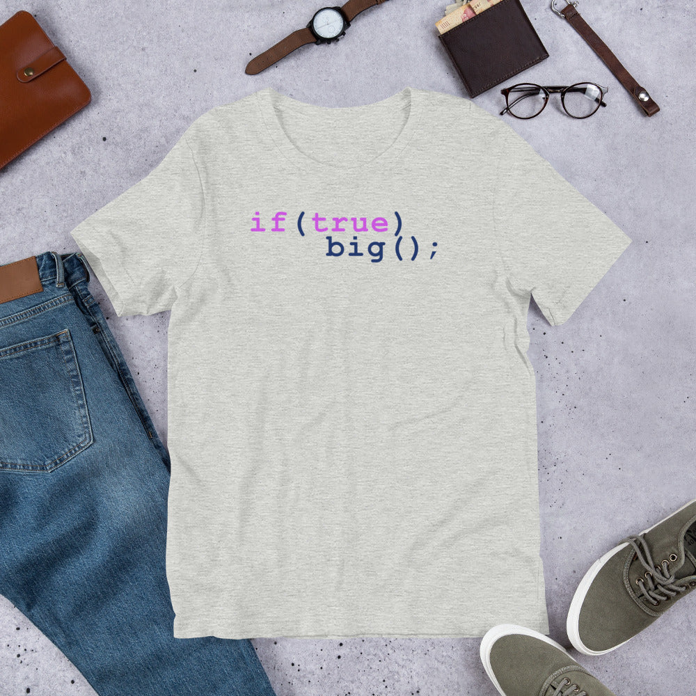 Big If True Coding Shirt | Nerdy Geeky Apparel