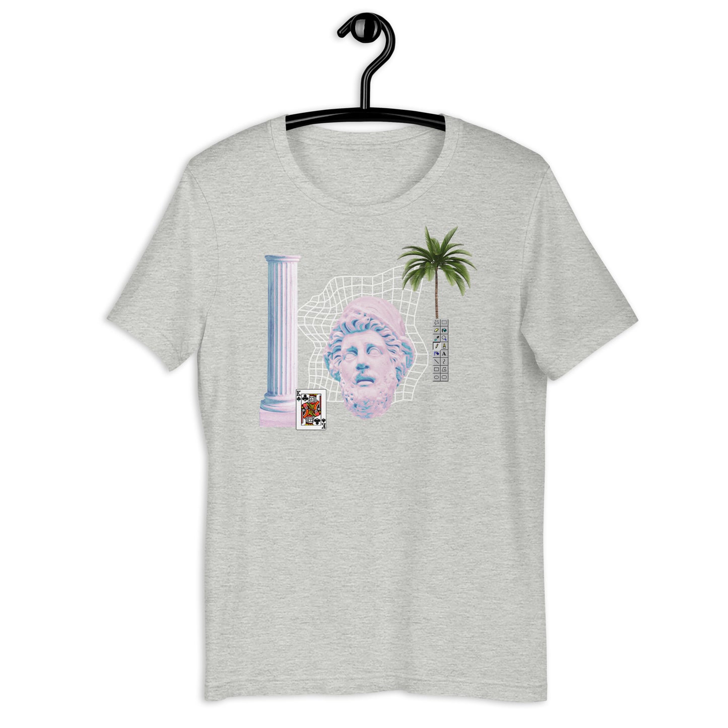 Vaporwave King Shirt | Aesthetic 80s 90s Unisex Palm Tree Tee