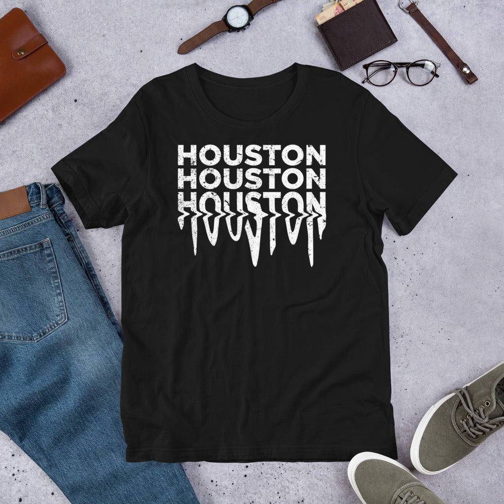 HOUSTON Drip Shirt | HTX Hou Unisex Streetwear