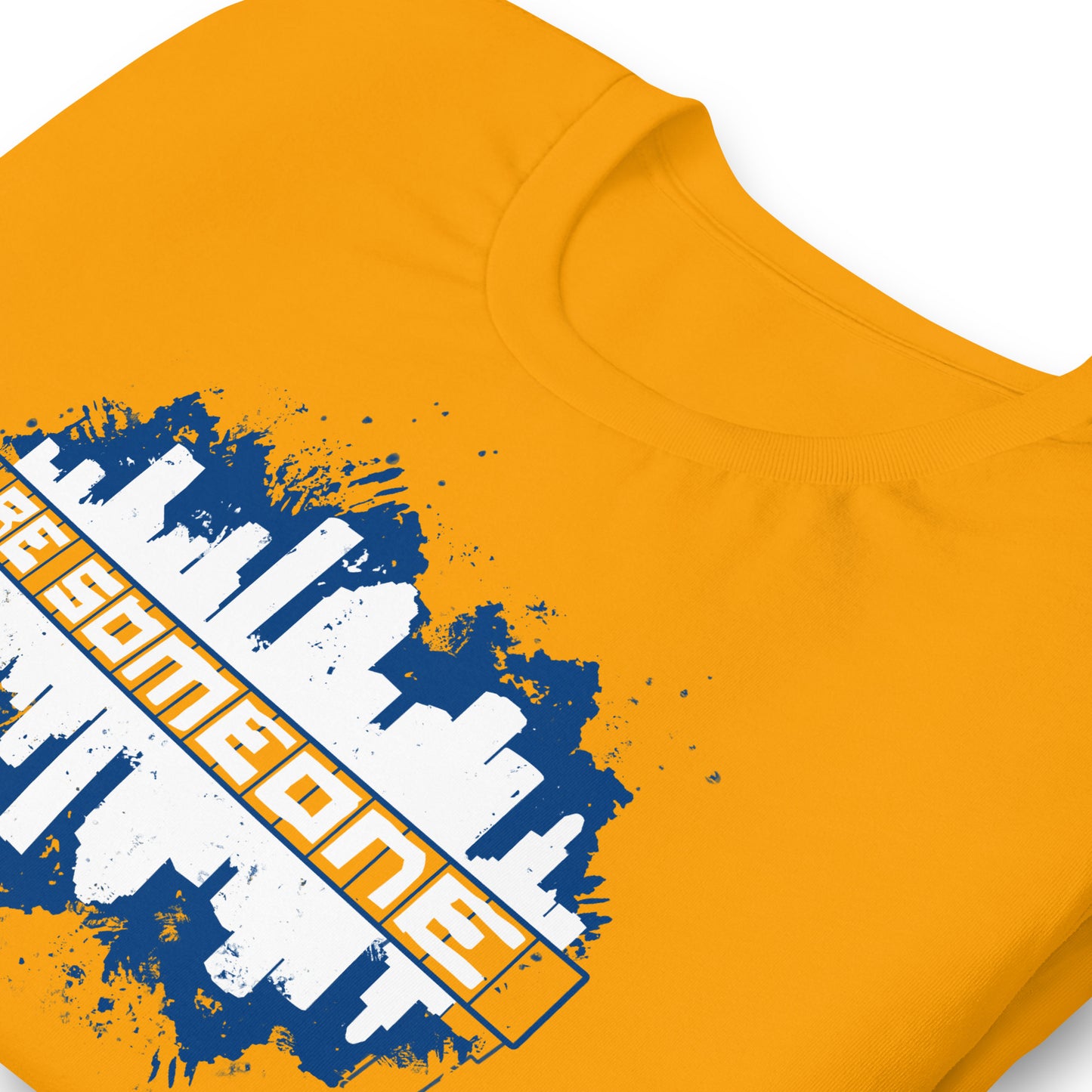 BE SOMEONE Shirt Houston Skyline | HTX Htown Graffiti Unisex Tee S-2XL | Orange Version