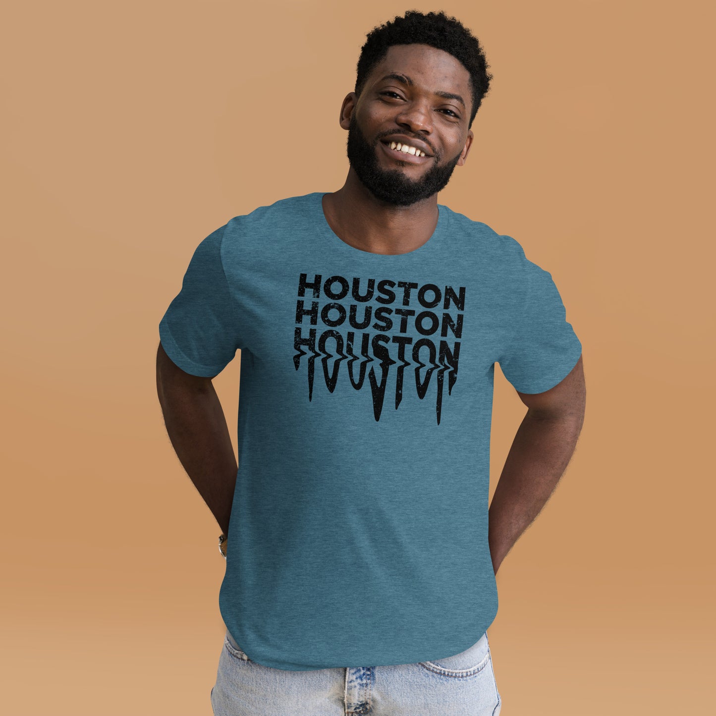 HOUSTON Drip Shirt | HTX Hou Unisex Streetwear