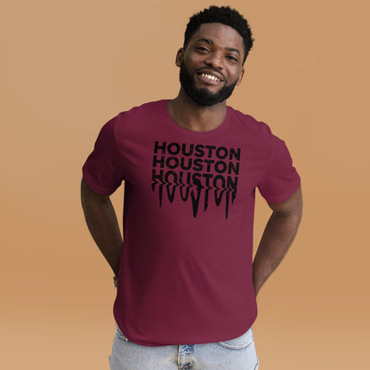 HOUSTON Drip Shirt | HTX Hou Unisex Streetwear