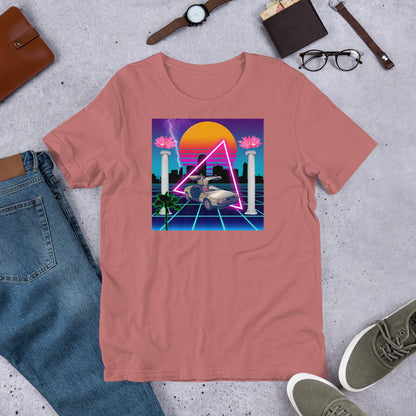 SYNTHWAVE Nightlife 80's Tee | Gridline Vaporwave