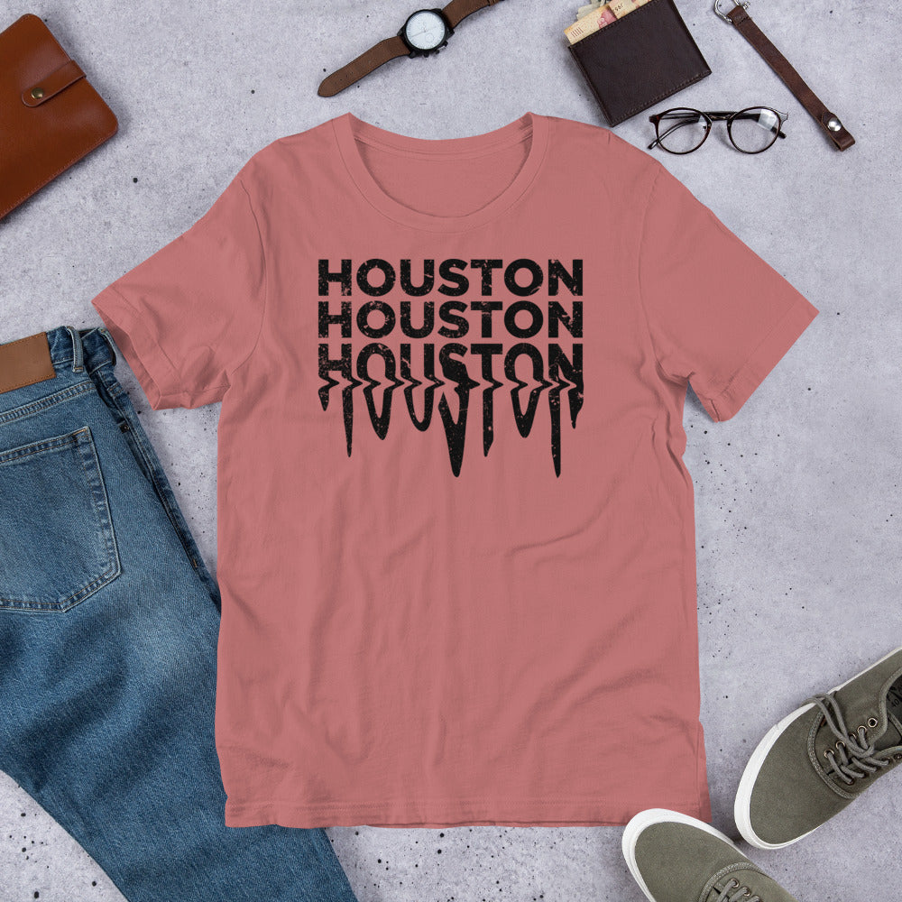 HOUSTON Drip Shirt | HTX Hou Unisex Streetwear