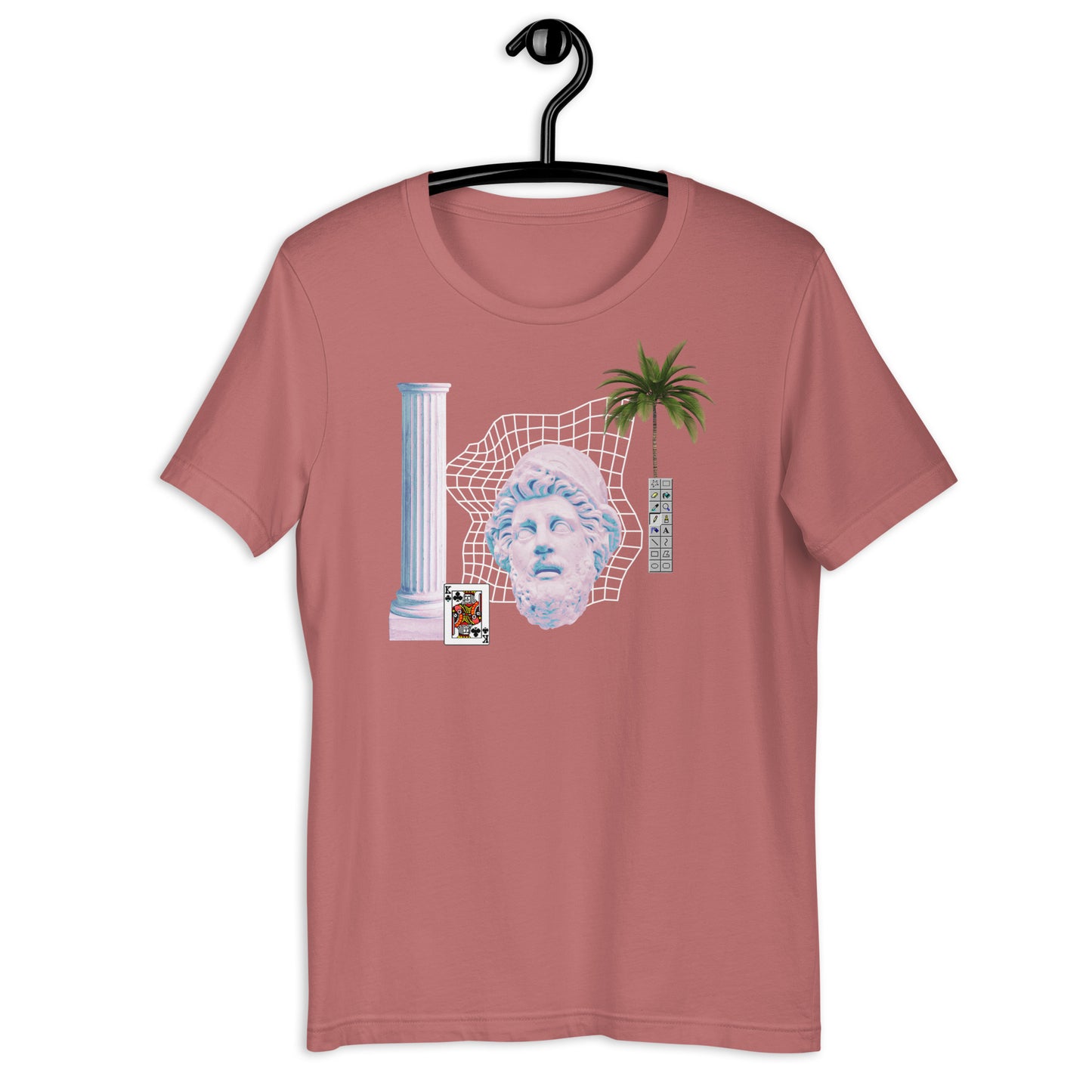 Vaporwave King Shirt | Aesthetic 80s 90s Unisex Palm Tree Tee