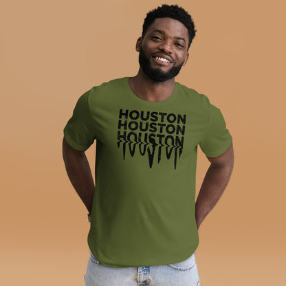 HOUSTON Drip Shirt | HTX Hou Unisex Streetwear