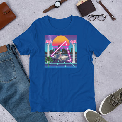 SYNTHWAVE Nightlife 80's Tee | Gridline Vaporwave