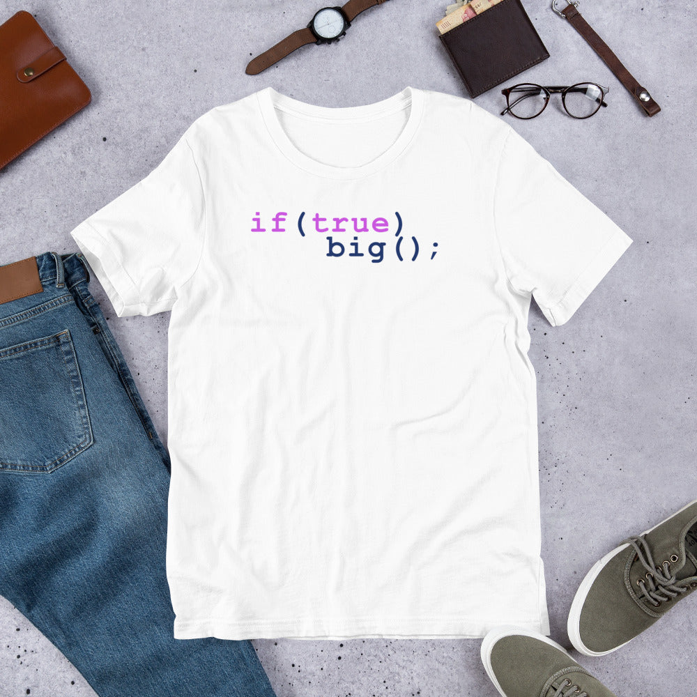 Big If True Coding Shirt | Nerdy Geeky Apparel