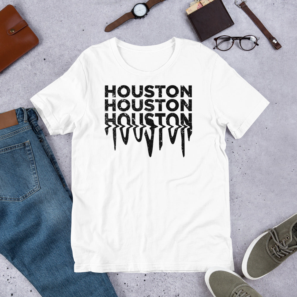 HOUSTON Drip Shirt | HTX Hou Unisex Streetwear