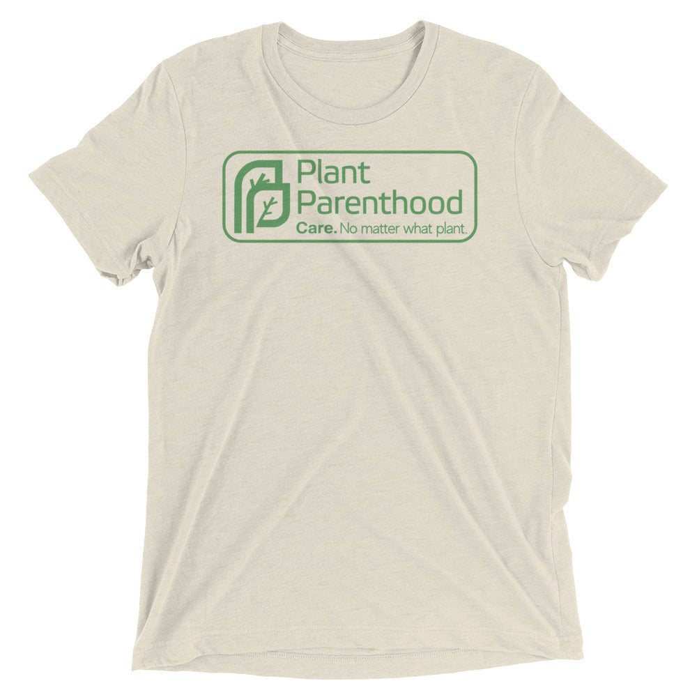 Plant Parenthood Men Women's Tri-Blend Tee | Bella Canvas Parody & Plant Shirt