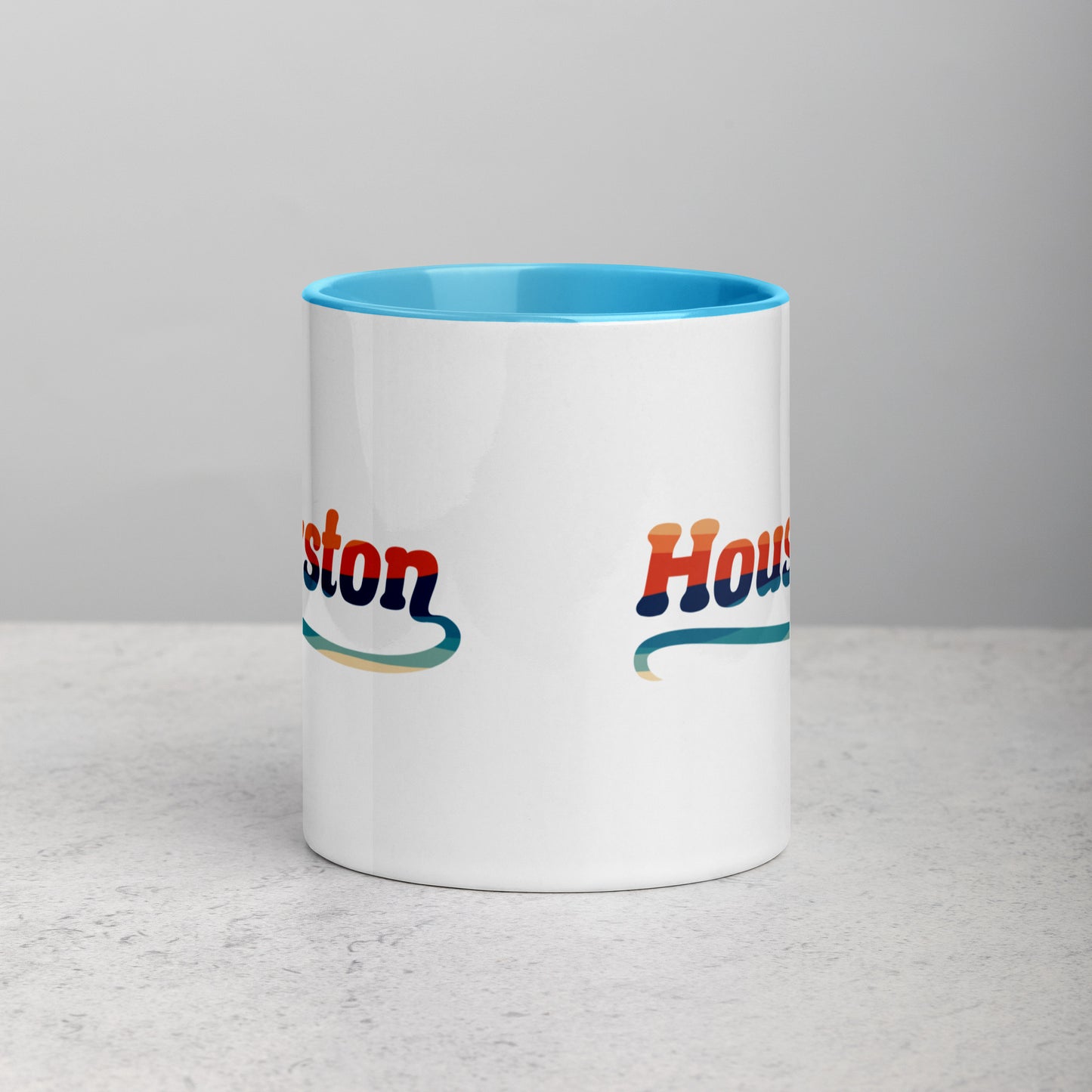 Houston Retro 70's Coffee Mug Cup | Pick your color!