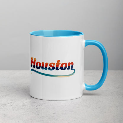 Houston Retro 70's Coffee Mug Cup | Pick your color!