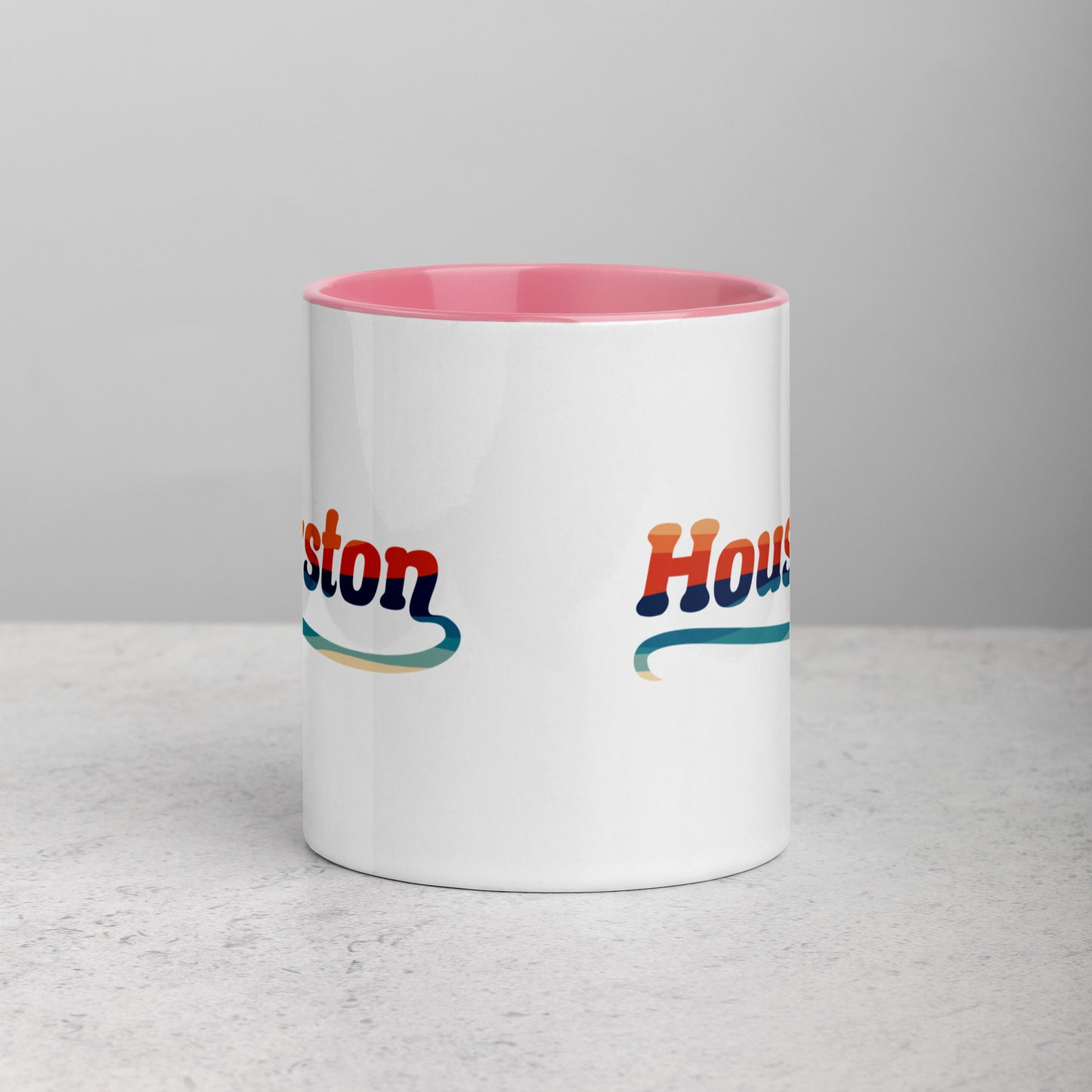 Houston Retro 70's Coffee Mug Cup | Pick your color!