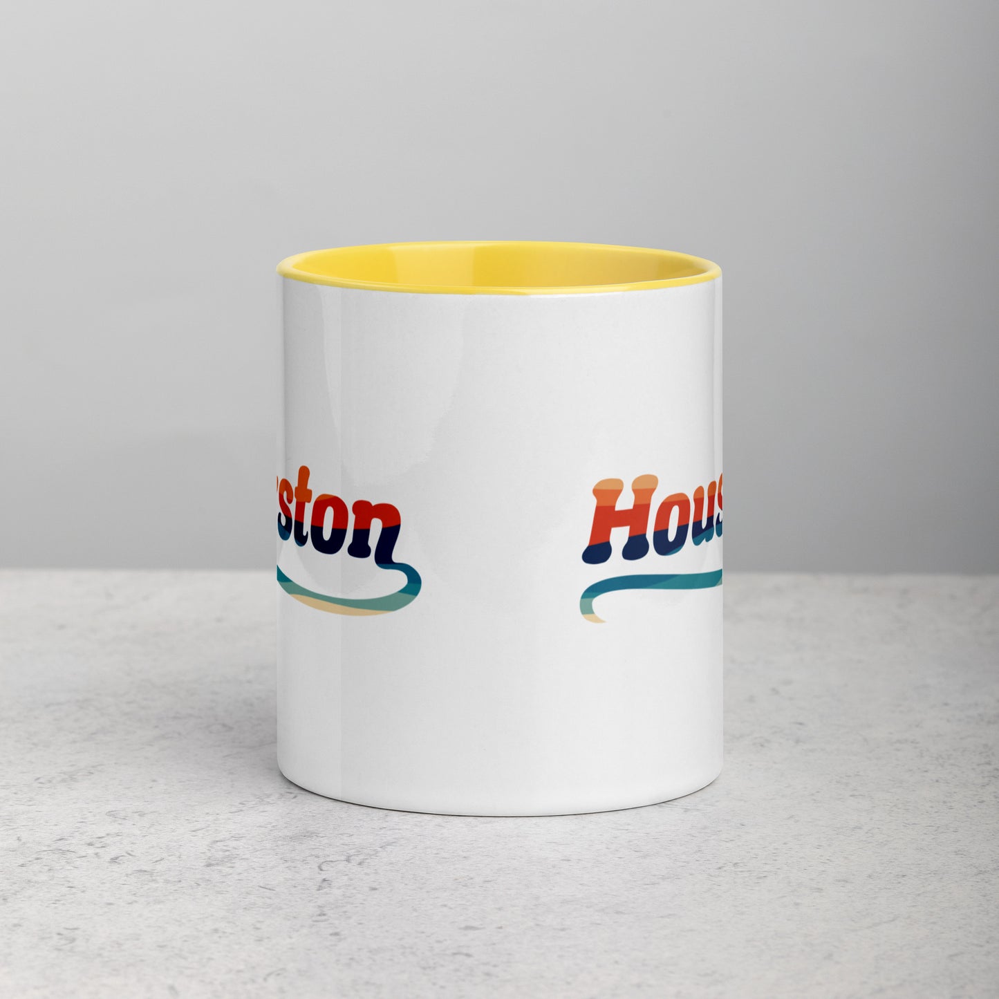 Houston Retro 70's Coffee Mug Cup | Pick your color!