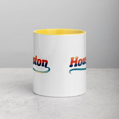 Houston Retro 70's Coffee Mug Cup | Pick your color!