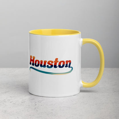 Houston Retro 70's Coffee Mug Cup | Pick your color!